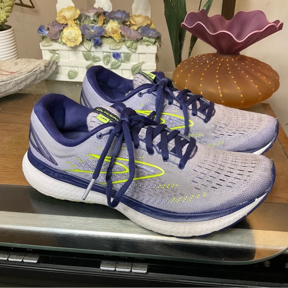 BROOKS WOMENS GLYCERIN 19 RUNNING SHOES SZ 9 - Picture 1 of 7